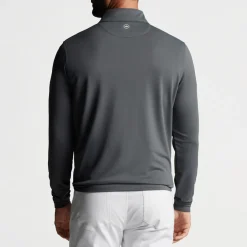 Perth Performance Quarter-Zip Grå-Peter Millar Outlet