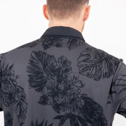 Playoff Polo 2.0 Floral Svart-Under Armour Hot