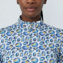 Print Peached Half Neck-Daily Sports Outlet