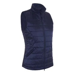 Quilted Puffer Vest Blå-Callaway Outlet