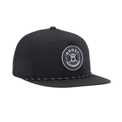 Retro Golfer Snapback Svart-Ghost Golf Best