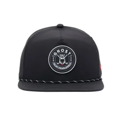 Retro Golfer Snapback Svart-Ghost Golf Best