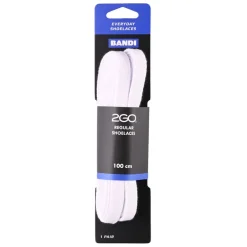 Shoelaces 199 White 100cm-2GO Outlet