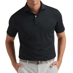 Soul Performance Mesh Polo Svart-Peter Millar Sale