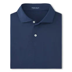 Soul Performance Mesh Polo Blå-Peter Millar Sale