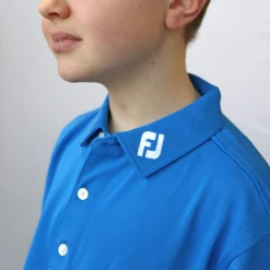 Stretch Pique JR Blå-FootJoy Clearance