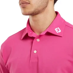 Stretch Pique Solid Rosa-FootJoy Hot