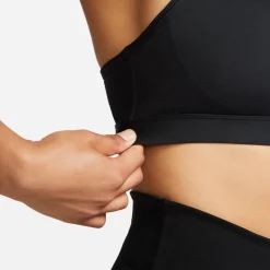 Swoosh Medium Support W Svart-Nike Best