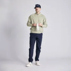 Tapered Lightweight Tech Pants Blå-Local Rule Online