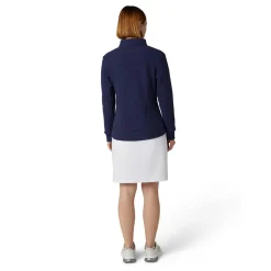 Textured Fleece Midw Blå-Callaway Outlet