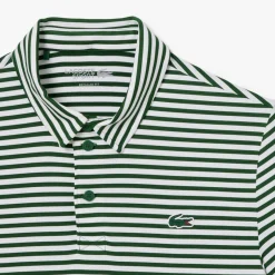 Thin Stripe Grön Vit-Lacoste Online