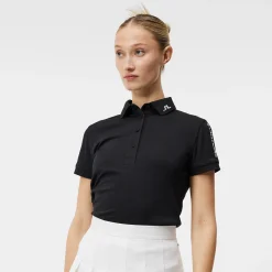 Tour Tech Golf Polo Svart-J.Lindeberg Online