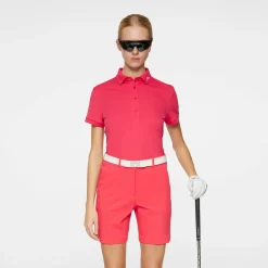 Tour Tech Polo Röd-J.Lindeberg