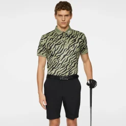 Tour Tech Print Polo-J.Lindeberg Outlet