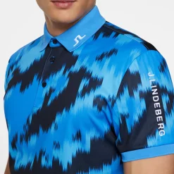 Tour Tech Print Polo-J.Lindeberg Outlet