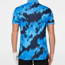 Tour Tech Print Polo-J.Lindeberg Outlet