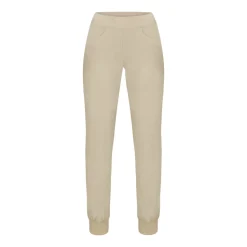 Twill Stretch Pull On Pant Beige-Röhnisch Clearance