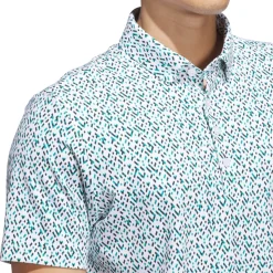 Ultimateimate365 Micro Argyle Polo Shirt-Adidas Discount