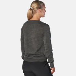 Vernon V-Neck Merino Grå-Cutter & Buck Best