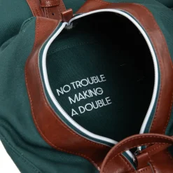 Vintage Sunday Carry Bag Grön Vit-Bogeys & Birdies Best