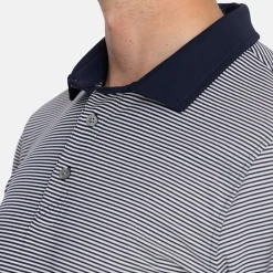 Virtue Polo Stripes Blå-Cutter & Buck Best