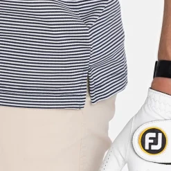 Virtue Polo Stripes Blå-Cutter & Buck Best