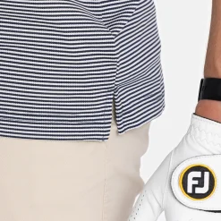 Virtue Polo Stripes Blå-Cutter & Buck Best