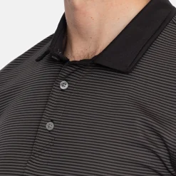 Virtue Polo Stripes Svart-Cutter & Buck Discount