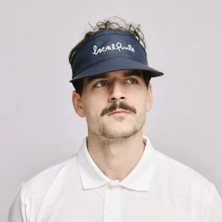 Visor Italic Logo Blå-Local Rule Hot