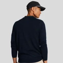 V-Neck Merino Blend Blå-Lyle & Scott Online