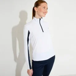 W Aloha Uv Longsleeve Vit-Abacus Sale