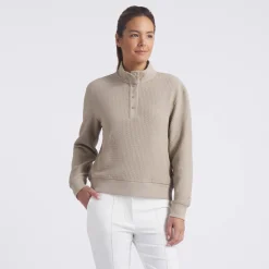 W Boulder 1/2 Snap Pullover-Puma Clearance