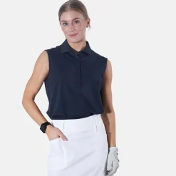 W Cray Sleeveless Blå-Abacus New