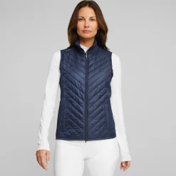 W Frost Quilted Vest-Puma Discount