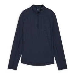 W Houndstooth 1/4 Zip-Puma Hot