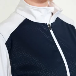 W Kingsbarns Hybrid Jkt Blå-Abacus Clearance