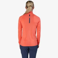 W Mid Layer LS Zip Röd-Bogeys & Birdies Discount
