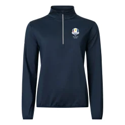 W Rc25 Cradoc Halfzip Fleece Blå-Abacus Discount