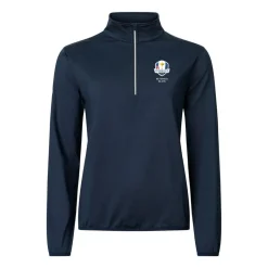 W Rc25 Cradoc Halfzip Fleece Blå-Abacus Discount