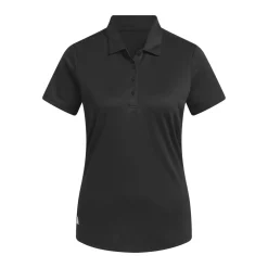 W Solid Performance Short Sleeve Polo Shirt Svart-Adidas Clearance