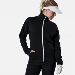 W Sunningdale Fullzip Svart-Abacus Online