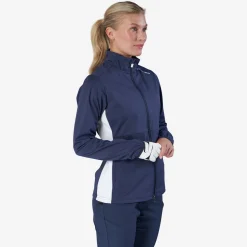 W Tech Windbreaker Softshell Blå Vit-Bogeys & Birdies Outlet