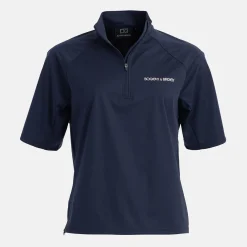 W Windbreaker SS 1/4 Zip Blå-Bogeys & Birdies New