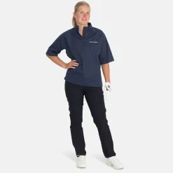 W Windbreaker SS 1/4 Zip Blå-Bogeys & Birdies New