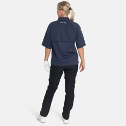 W Windbreaker SS 1/4 Zip Blå-Bogeys & Birdies New