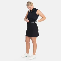 W Woven Stretch Skort Svart-Bogeys & Birdies Hot