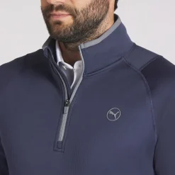 Waffle Fleece 1/4 Zip-Puma Best