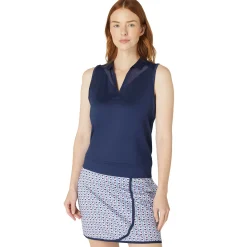 Waist Length Sl Top Blå-Callaway Outlet